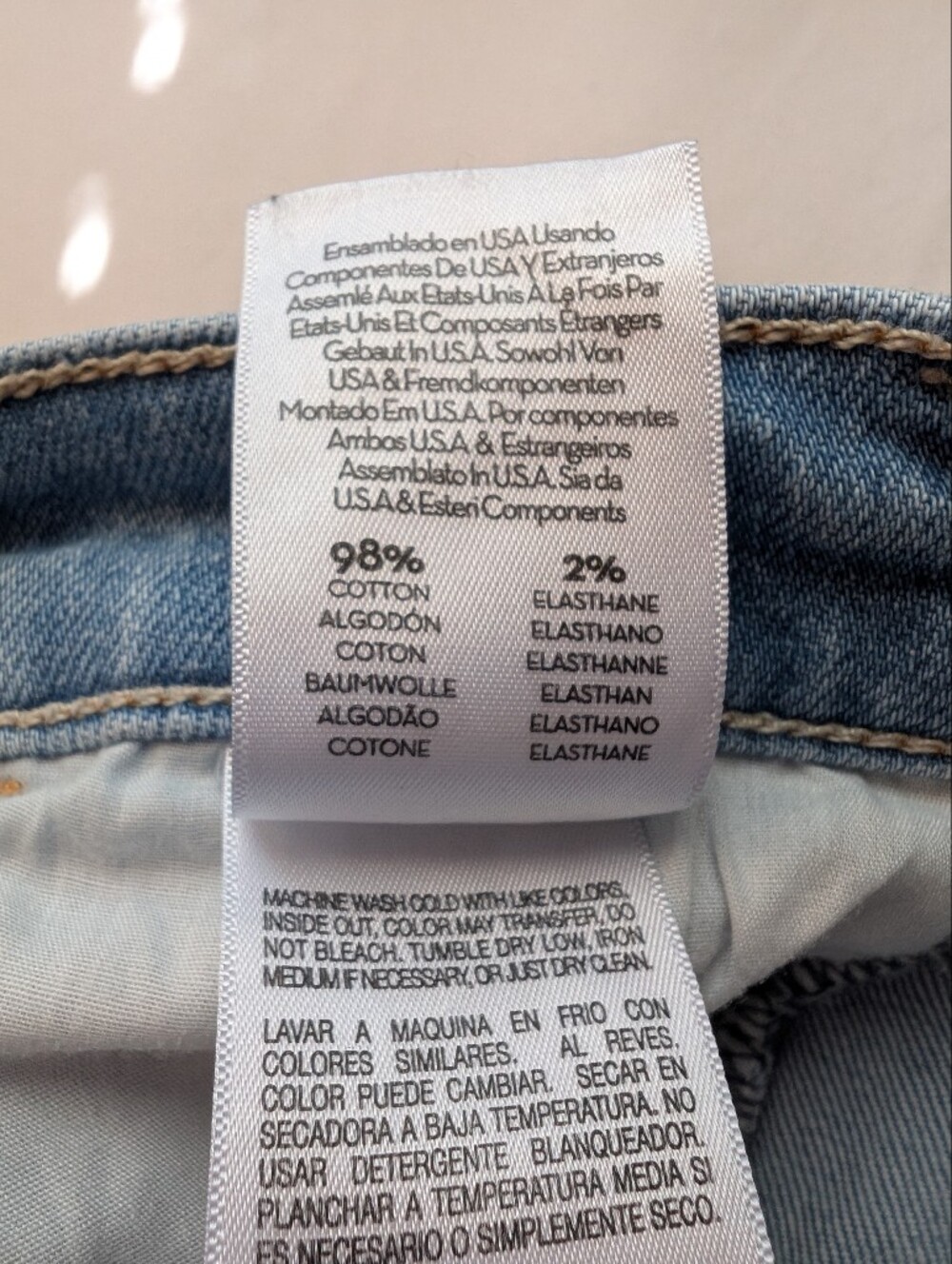 Mother Superior Hustler Ankle Fray Jeans No Offense Wash size 27 - Picture 10 of 10